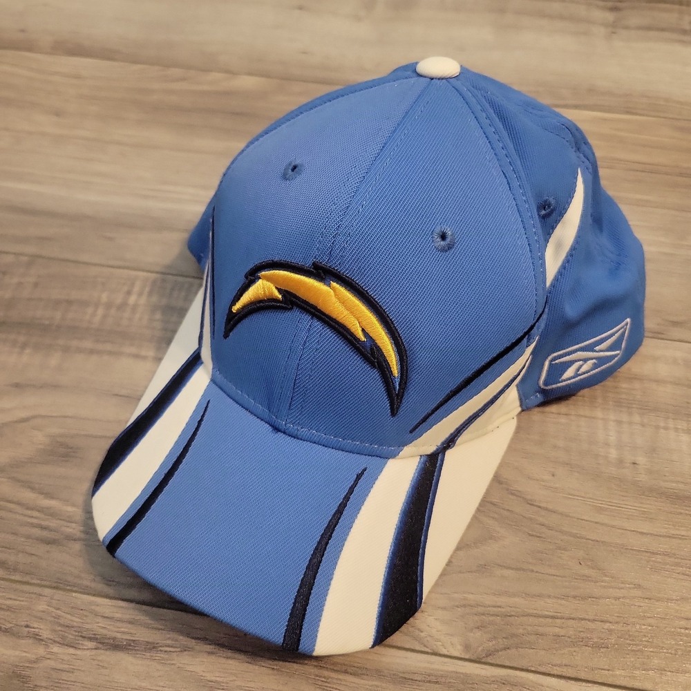 Reebok NFL On Field San Diego Chargers Fitted Hat Blue White